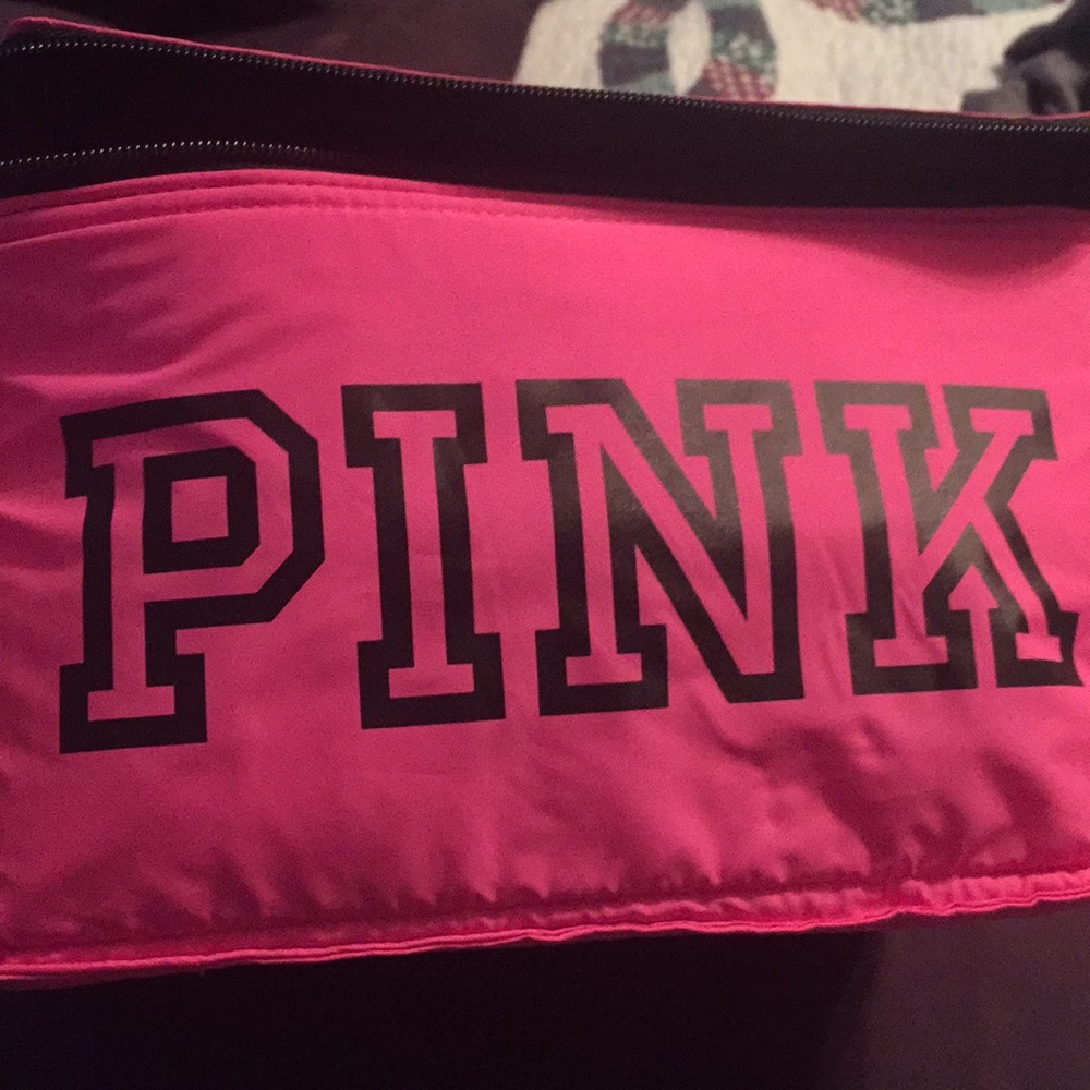 Pink Victoria Secret lunch box